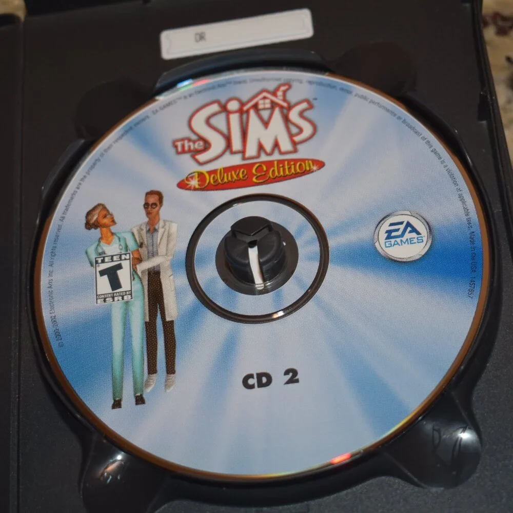 The Sims Deluxe Edition PC CD
